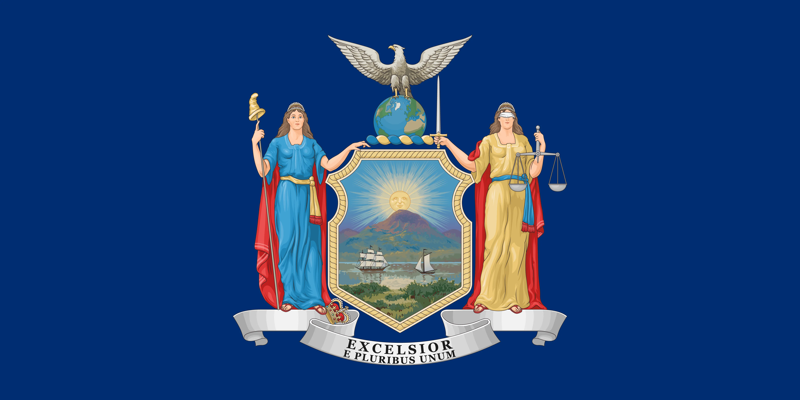 State flag of New York