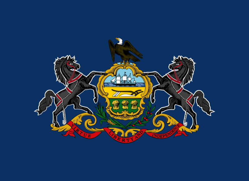 State flag of Pennsylvania