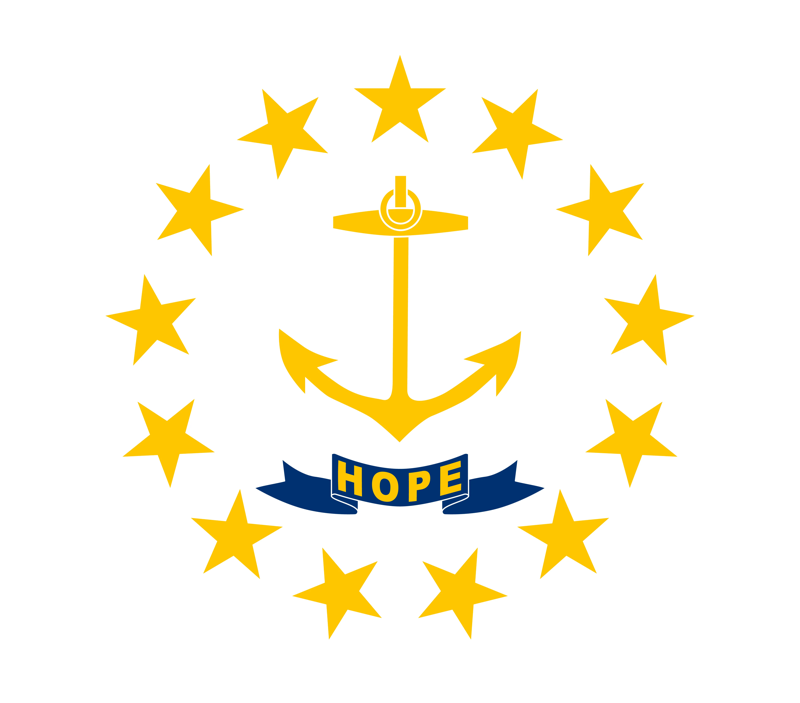 State flag of Rhode Island