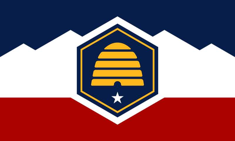 State flag of Utah