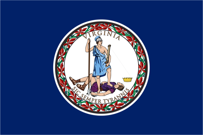 State flag of Virginia